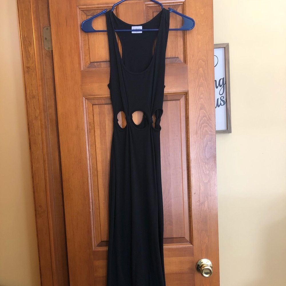 Key hole maxi dress